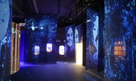 Galeria da exposição 'Sonhos: História, Ciência e Utopia', que acontece no Museu do Amanhã