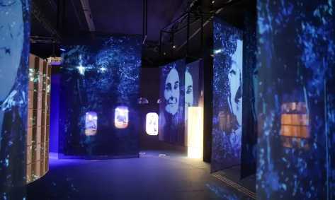 Galeria da exposição 'Sonhos: História, Ciência e Utopia', que acontece no Museu do Amanhã