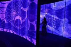 Galeria da exposição 'Sonhos: História, Ciência e Utopia', que acontece no Museu do Amanhã