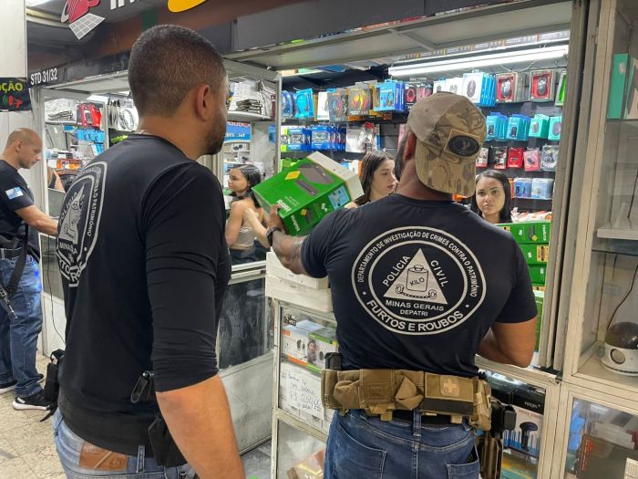 Parte da carga furtada em BH foi recuperada no Rio de Janeiro