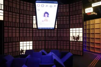 Galeria da exposição 'Sonhos: História, Ciência e Utopia', que acontece no Museu do Amanhã