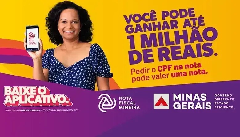 Consumidor de Contagem ganha prêmio de R$ 100 mil na Nota Fiscal Mineira e aumenta as expectativas para os sorteios de outubro