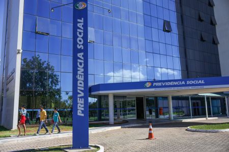 Fachada do INSS em Brasília