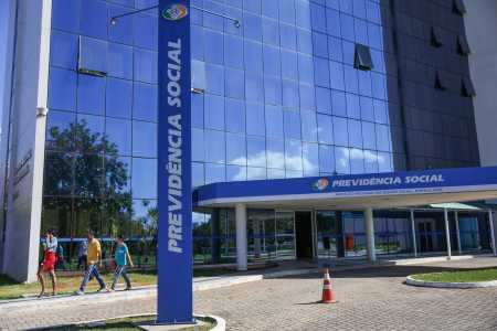 Fachada do INSS em Brasília