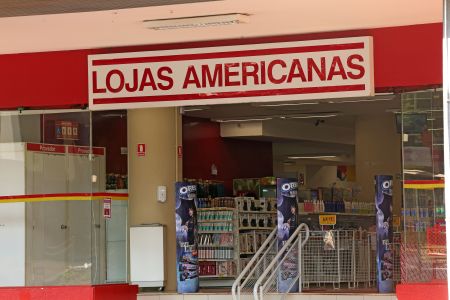 fachada das lojas americanas