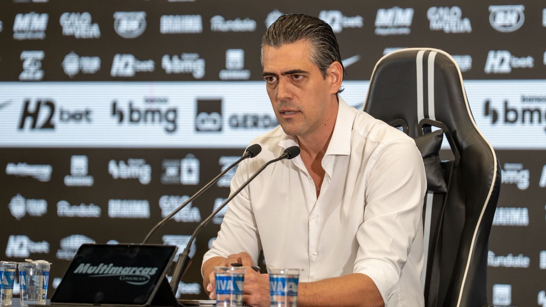 Diretor do Atlético reage a grupo na Sul-Americana e projeta nova final