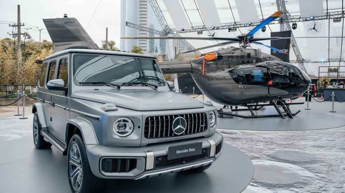 Brasileiro paga R$ 78 milhões pelo 1° helicóptero com interior da Mercedes-Benz