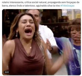 Primeiro capítulo de 'Três Graças' recebe elogios na web