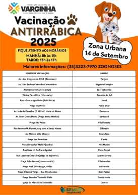 Ação na zona urbana tem início neste domingo.