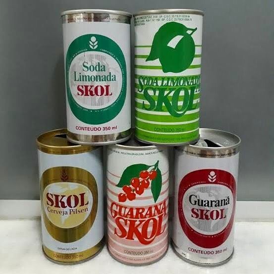 Guaraná Skol foi febre nos anos 1980/90