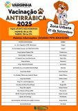 Informações foram divulgadas pela Prefeitura de Varginha.