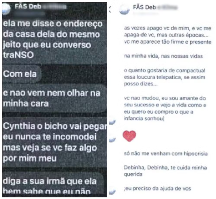Stalker cria grupo e manda mensagens com teor sexual e sobre 