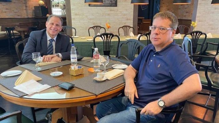 Eduardo Tagliaferro e Airton Vieira