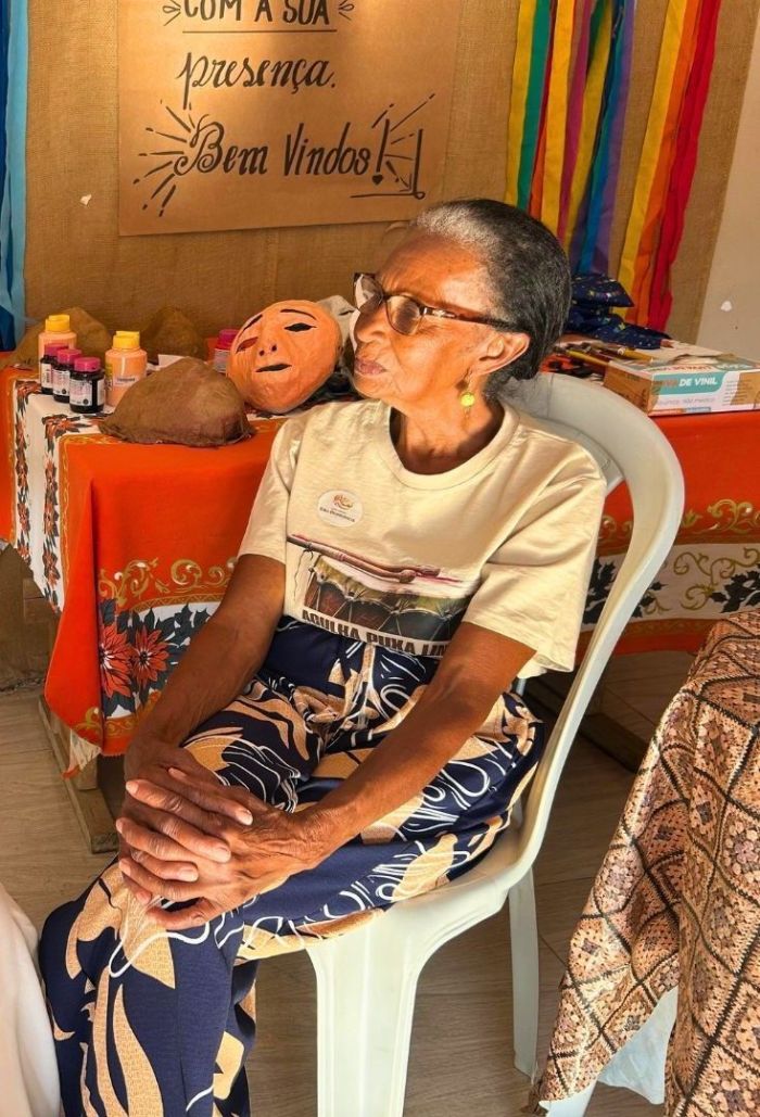 Dona Cristina Coutrim, de 86 anos