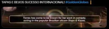 Internautas repercutem vitória de Fernanda Torres no Globo de Ouro