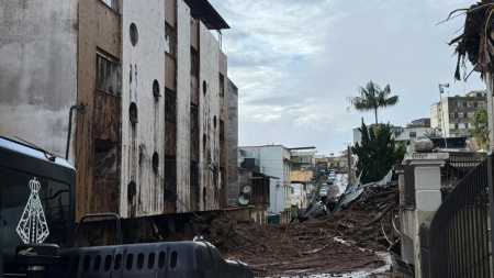 Juiz de Fora, na Zona da Mata, nesta quinta-feira (26)