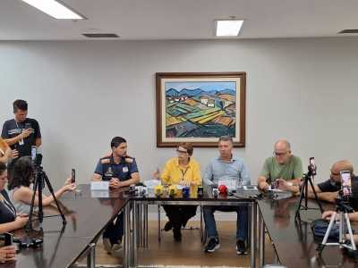 Coletiva de imprensa nesta tarde em Juiz de Fora, na Zona da Mata