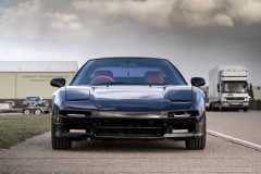 Honda NSX na cor preta, como o modelo de Ayrton Senna