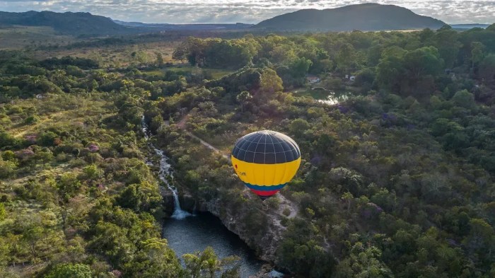 Balonismo na Chapada