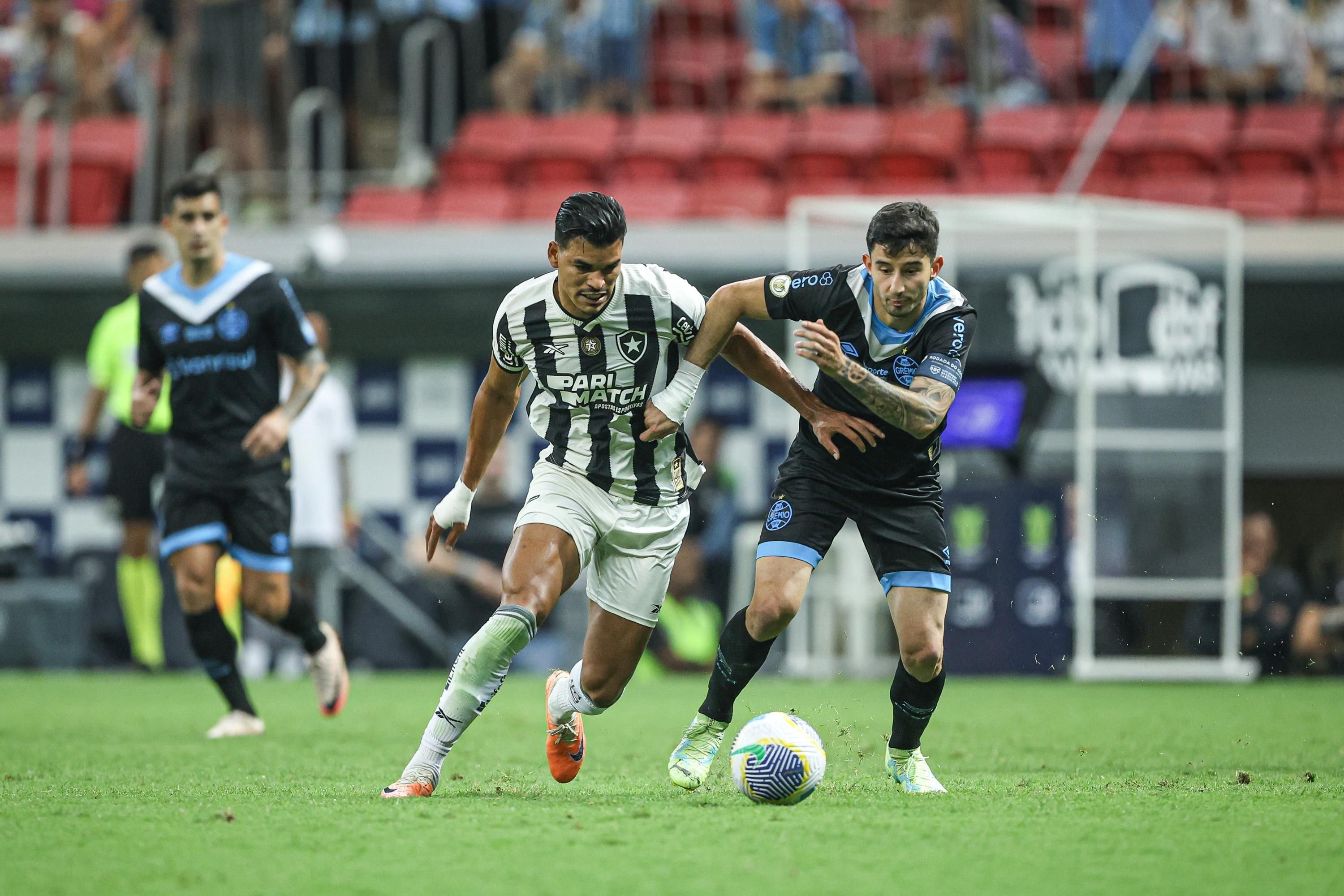 Botafogo empata com Grêmio sem gols e retoma liderança do Brasileirão