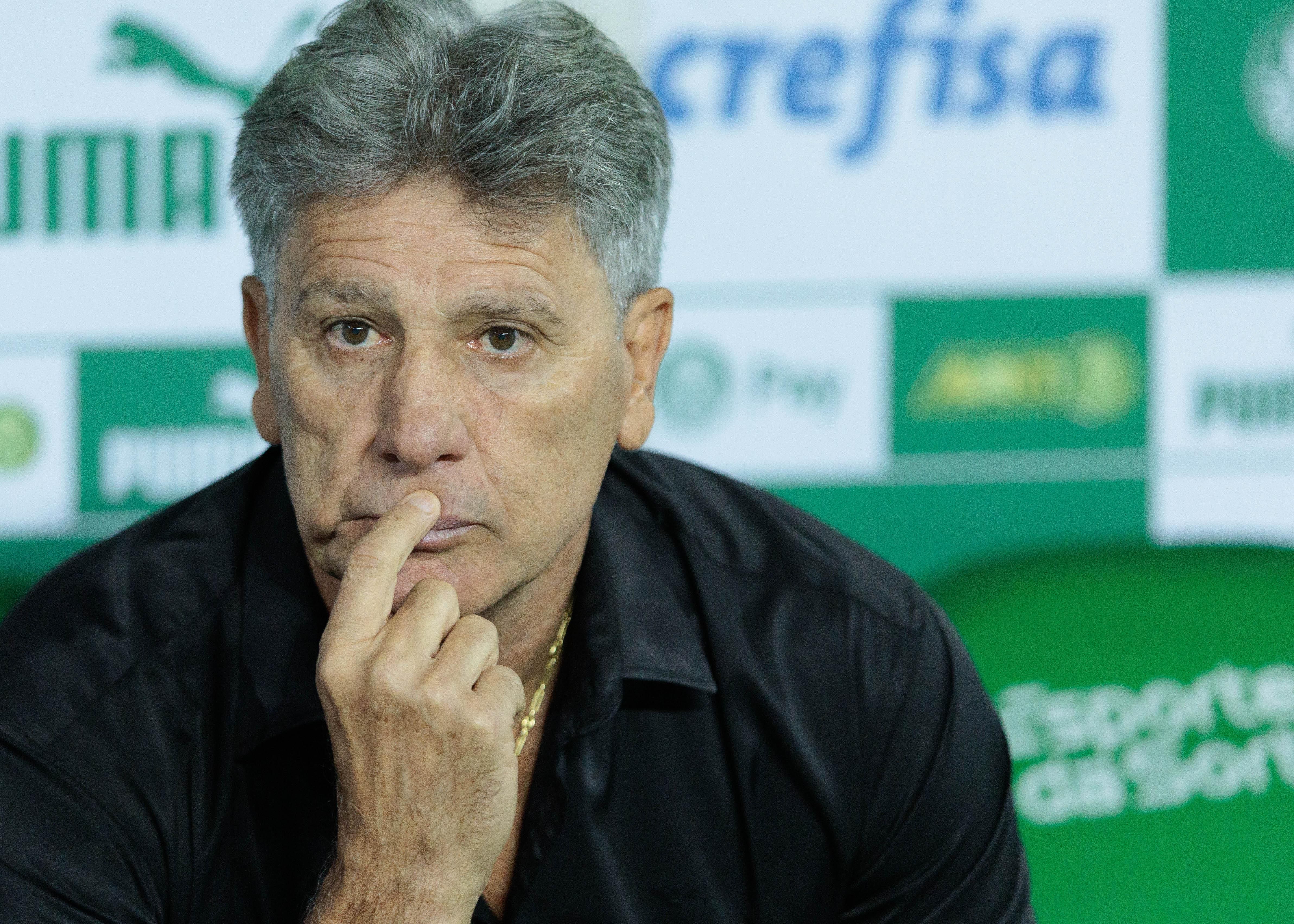 Renato explica estratégia ruim em derrota do Grêmio para o Palmeiras