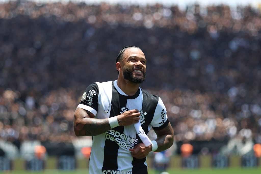 Corinthians perde Memphis Depay, e Yuri Alberto preocupa para jogo contra o Vasco