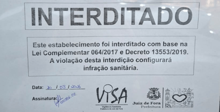 Hamburgueria foi interditada no bairro São Mateus