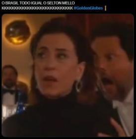 Internautas repercutem vitória de Fernanda Torres no Globo de Ouro