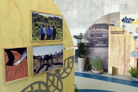 Exposição Convivência com a Crise Climática em Minas Gerais na Galeria de Arte da ALMG - Arquivo ALMG