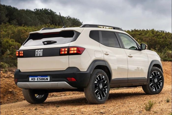 Projeção SUV 7 lugares Fiat