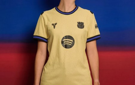 Novo uniforme do Barcelona em parceria com a marca de Kobe Bryant