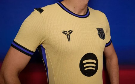 Novo uniforme do Barcelona em parceria com a marca de Kobe Bryant