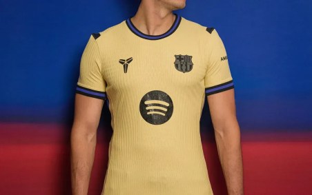 Novo uniforme do Barcelona em parceria com a marca de Kobe Bryant