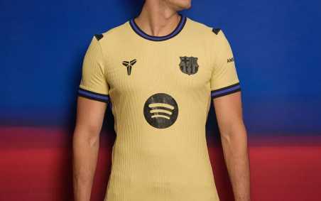 Novo uniforme do Barcelona em parceria com a marca de Kobe Bryant