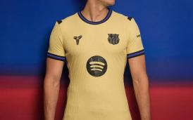 Novo uniforme do Barcelona em parceria com a marca de Kobe Bryant