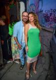 Elenco de 'Vale Tudo' curte festa de Humberto Carrão