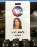 Grace Abdou, repórter da Record