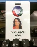Grace Abdou, repórter da Record