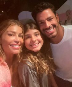 Grazi Massafera, Cauã Reymond e a filha