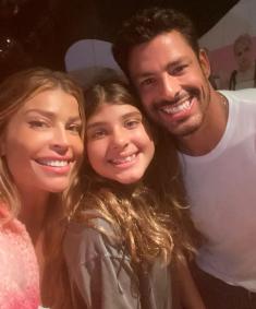 Grazi Massafera, Cauã Reymond e a filha