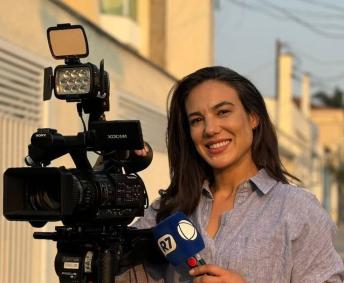 Grace Abdou, repórter da Record