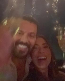 Patrícia Abravanel celebra Ano Novo em família