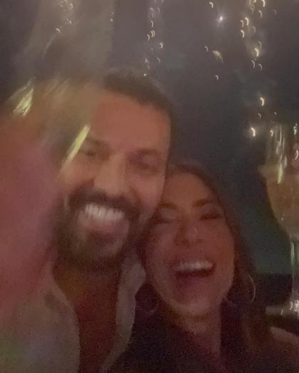 Patrícia Abravanel celebra Ano Novo em família