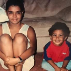 Preta Gil publica fotos com a família