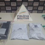 Homem tenta fugir da PM com drogas no carro em Varginha