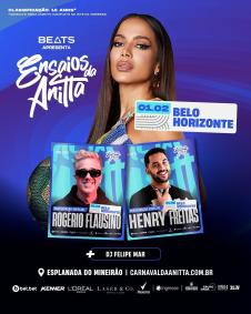 Convidados do "Ensaios da Anitta" em Belo Horizonte