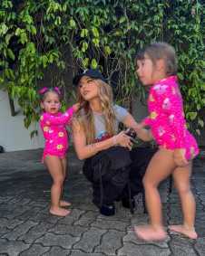 Virginia viaja para ver volta de Neymar