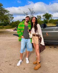 Sabrina Sato e Nicolas Prattes em lua de mel