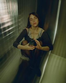 Billie Eilish durante nova turnê