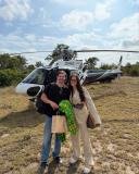 Sabrina Sato e Nicolas Prattes em lua de mel